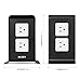 INTEY Power Strip Tower 8 Outlet 4 USB Port Surge Protector Multi Outlet Extension Cord 9.8 Ft