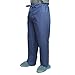 MediChoice Scrub Pants, Drawstring Waist, Open Leg Cuff, Spunbond Meltblown Spunbond, Medium, Dark Blue (Case of 48)