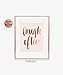 Laugh Often Rose Gold Foil Print Blush Pink Script Poster Inspirational Quote Laughter Happiness Home Decor Office Wall Art Modern Dorm 5 inches x 7 inches A43