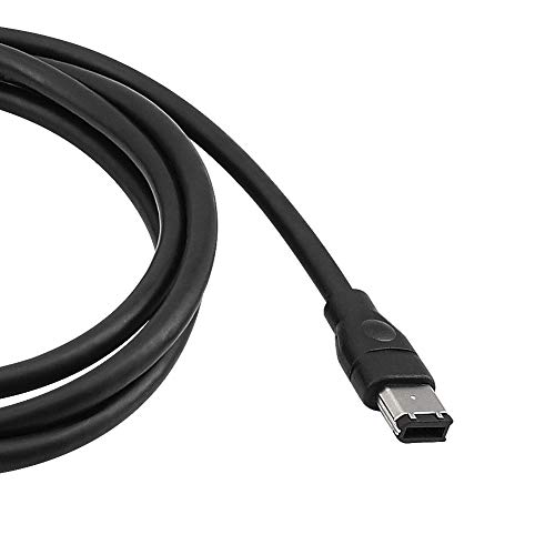 Yeung Qee IEEE 1394B Firewire 800 to 400 9 pin to 6 pin Cable 6ft, Firewire 800 9 Pin/6 Pin Male/Male (9 pin to 6 pin)