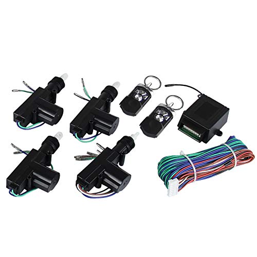 Central Locking System Kit Universal Keyless Entry Remote (4 Buttons)