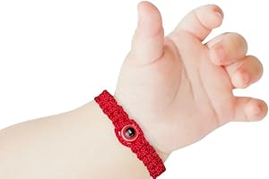 HANDMADE Red Bracelet for Babies, Baby Girl and Baby boy. Protection Amulet for Baby. String for Good Luck and The Evil Eye. Infant Bracelet for Baby Color red,Blue,Pink Black (Red Bracelet red Eye)