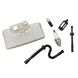 Poweka Air Filter + Spark Plug + Fuel/Oil Line Filter for STIHL 029 039 MS290 MS310 MS390 Chainsaw Parts