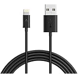 [Apple MFi Certified] Anker 6ft / 1.8m Premium Extra Long Lightning to USB Cable with Compact Connector Head for iPhone, iPod and iPad (Black)