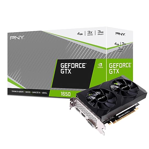 PNY GeForce® GTX 1650 4GB GDDR6 Verto Dual Fan