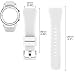 Midenso Bands for Samsung Gear S3 Frontier/Classic/Moto 360 2nd Gen 46mm Watch Silicone Bracelet, Sports Silicone Band Strap Replacement Wristband for Samsung Gear S3 Frontier / S3 Classic (White)