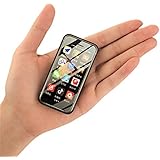 Mini Smartphone iLight X, World's Smallest XS Android Mobile Phone 4G LTE, Super Small Tiny Micro HD 3" Touch Screen. Global Unlocked Great for Kids. 2GB RAM / 16GB ROM. Tiny iPhone X Look Alike