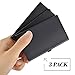 MaxGear Business Name Card Case for Men and Women, Professional Business Card Holder for Travel and Work, Super Thin Aluminums Card Case for Business Cards Black Pack of 3