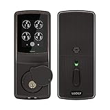 Lockly Keyless Entry Smart Lock, PIN Genie Door Lock (PGD 728) with Discreet Peek-Proof Touchscreen Keypad, Bluetooth Enabled, Auto Lock, Battery Backup & Easy Installation (Venetian Bronze)