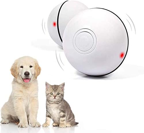 猫おもちゃボール 電動猫ボール 360度自動回転ledライト Usb充電できるスポーツボール 再入荷 予約販売 猫ちゃんへの最高の遊びと運動の両用のプレゼントです インタラクティブペット玩具ボール