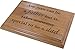 CustomGiftsNow Any Man can be a Father but it Takes Someone Special to be Dad - 6-inch x 8-inch Laser Engraved Natural Alder Wood Plaque and Easel Stand