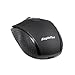 EagleTec M130 Wireless Bluetooth 3.0 4-Button Mouse with Adjustable DPI (1000, 1500, 2000) for MS Windows and Mac OS