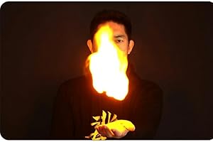 Flash Paper for Magic Tricks - 5 Sheets, 19.6 x 7.8 in - Ideal for Adult Magicians/Magic Tricks for Cosplay Birthday Party Gi