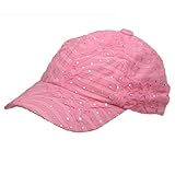 Glitter Caps-Pink OSFM