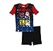 LEGO Star Wars Boys 2fer 4 Piece Cotton Pajamas Set (10, Black/Red)