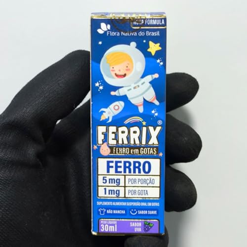 FERRIX (Ferro infantil) 30ml - Flora Nativa (Único, Uva)