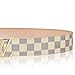Fashion Leather Metal Buckle Lv Belt Unisex Belt for men Casual Business (white, 125cm)