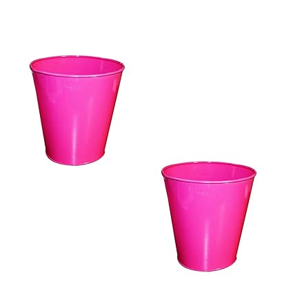 Decorscent Metal Iron Flower Pot - Set of 2