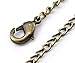 U2U Jewelry Allloy Vintage Retro Steampunk Cosplay Crown Key,Sweater Chain,Necklace Pendant 0236-2 Chains (0236)