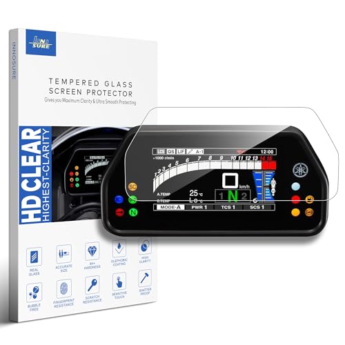 INNOSURE Tempered Glass Screen Protector for Yamaha