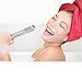 Hairizone Absorbent Microfiber Hair Towel 2 Pack Quick Dry Hair Turban Wraps Twist Hair Drying Towel with Elastic Loop for Kids Girls Women (Pink/ROSEO)