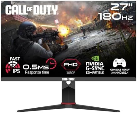 GAMEON Call of Duty Edition 27” IPS Gaming Monitor – FHD 1080p