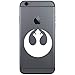 Rebel Alliance Vinyl Cell Phone Decal for Smartphone (White 2