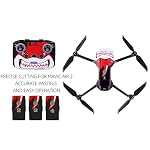 BHAIR5 Autocollant drone DJI Spark Kit de protection solaire drone autocollant autocollant peau amovible PVC pour DJI…