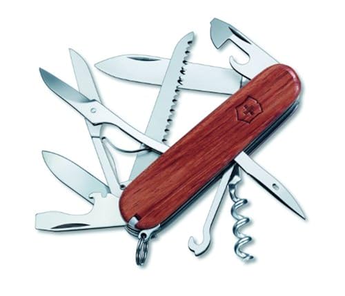 Victorinox Swiss Army Multi-Tool, Fieldmaster Pocket Knife, Red in