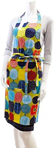 Amazon Marimekko エプロン 601 Kompotti Apron コンポッティ グリーン 並行輸入品 エプロン オンライン通販