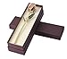 M Dream Valentine Gifts for Her, Long Stem Trimmed 24K Gold Dipped Real Rose Champagne 11 Inches Set of 1,Best Gift for Valentine's Day, Mother's Day, Anniversary, Birthday