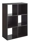 Whitmor 6 Espresso Cube Organizer