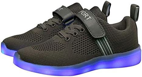 KARKEIN LED Light Up Hi-Top Wings Shoes USB Rechargeable Flashing Sneakers for Toddlers Kids Boys Girls