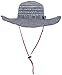 AshopZ Women's Summer Floppy Beach Sun Hat with Removable Strap,Navy