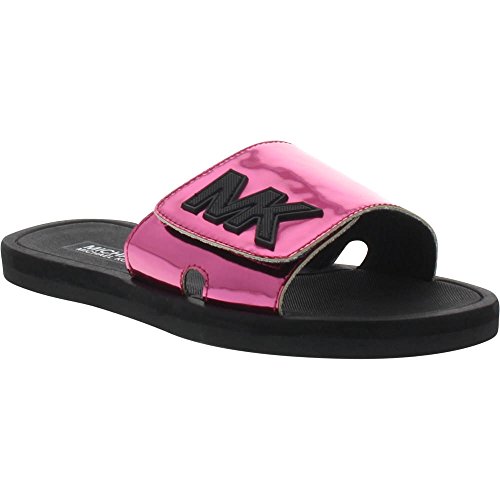 MICHAEL Michael Kors Kids Girl's Eli Slide (Little Kid/Big Kid) Fuchsia Sandal