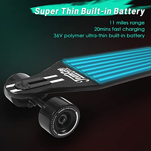 Teamgee H5 38" Electric Skateboard with Remote, 760W Dual Motors, 22