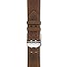 Apple Watch Band 42mm, Camyse Genuine Leather iwatch Strap Replacement Band with Stainless Metal Buckle for Apple Watch Series 3 Series 2 Series 1 Sport and Edition - Dark Brown