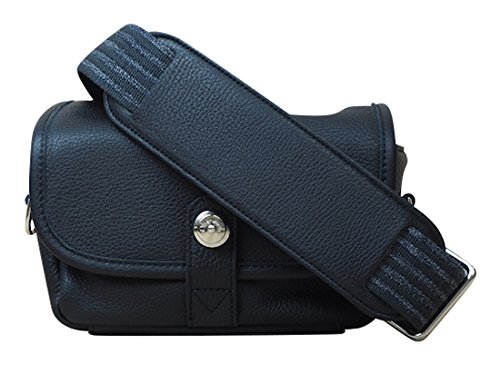 Oberwerth Kameratasche Charlie Echtleder schwarz Kompaktkamera Systemkamera Leder Umhängetasche Fotoapparat Objektiv…