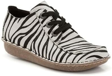 clarks animal print shoes