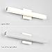 JUSHENG Vanity Light 24.4 inches LED Vanity Light 16 W White Acrylic Rectangle Tube Neutral White 4000K