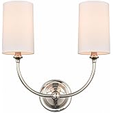 Innovations Lighting Giselle - 2 Light Wall Sconce in Industrial Style-16 Inches Tall and 15 Inches Wide-Polished Nickel Fini