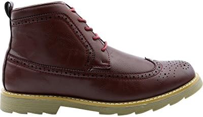 Giraldi Men's Wing Tip Lace Up Boot
