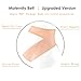 DIGGOLD Maternity Belt During Pregnancy - Double Support Belly Band Back Waist Abdomen - Breathable Binder Elastic Soft Comfortable Cotton and Spandex - Upgraded Version One Size All Fit Nude (TM)
