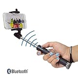Cell Dreams Foldable Selfie Stick / Monopod with built-in Bluetooth Remote Shutter for iPhone 6, iPhone 5S, Samsung Galaxy S5 S6, and Android phones