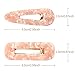 20Pcs Pearl Hair Clips Cute Acrylic Resin Hair Barrettes for Women Girls,Fashion Geometric Alligator Hair Pins Accessories for Valentines Day Birthday Wedding Party Headwear Styling Tools