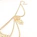 JoJo&Lin Dangle Coin Belly Waist Gold Chain Belt Gypsy Bohemian Dancing Tassel Body Jewelry