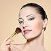 Lomezi Blush Brushes Retractable Kabuki Brushes Portable Travel Blush Makeup Brushes With Cover for Makeup Blush Powder Foundation Cream