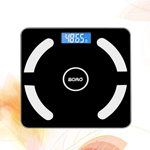 image for LIOOBO Smart bluetooth body weight scale digital fat scale portable bo