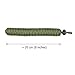 FoRapid Braided 550 Paracord Adjustable Camera Wrist Strap/Bracelet for Mirrorless Compact System DSLR Cameras, Binoculars (Olive Drab)