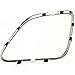 DAT AUTO PARTS Front Right Passenger Side Upper Bumper Insert Fog Light Bezel Molding Cover Grille Trim Replacement for 2005-2009 Pontiac G6 Chrome Smooth GM1200541 15221712